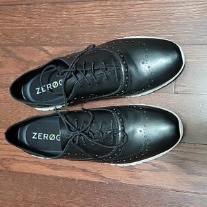 Cole Haan Womens Zerogrand Wing Oxford Size 10B Black